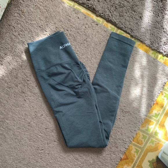 Alphalete ‘Amplify’ Seamless Legging (XS) - titanium (OG material) - Picture 1 of 6